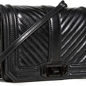 Black Rebecca Minkoff Quilted Leather Crossbody
